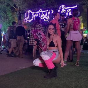 I heart raves pink assless chaps